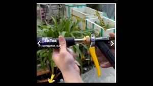 Dụng cụ xịt nước phun thuốc rửa xe áp lực dáng loa kèn đa chức năng