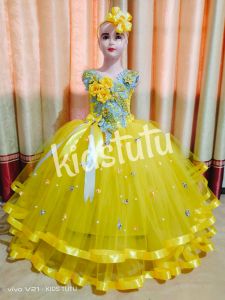 DRESS PESTA ANAK USIA 1-10 THN ( SEMATAKAKI )
