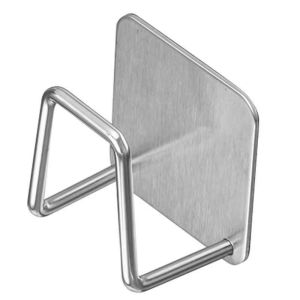 Stainless Steel Pot Cover Rack Sponge Commodity Shelf Punch-Free Pool Rack Kitchen Chopping Board Holder Sink Drain Rack
