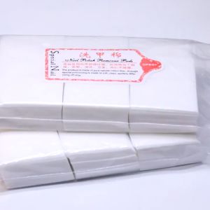 550Pcs Kapas Pembersih Kutek UV Gel Kapas Nail Art Tanpa Serat Menghapus Gel Polish Warna Pink
