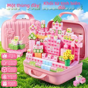 ALLofmini | Đồ Chơi Khối Lập Phương Từ Tính Cao Cấp Thực Dụng làm Quà cho Bé Gái