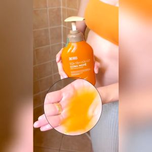 Sữa Tắm Thảo Dược Gừng Nghệ Cocayhoala 500g- Sữa Tăm Hữu Cơ Ngừa Mụn Sạch Toàn Thân An Toàn Thơn Mịn