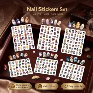 Sticker Dán Móng Anime Họa Tiết Nhân Vật Hoạt Hình Dễ Dán Trang Trí Móng Tay WG910 - WG915