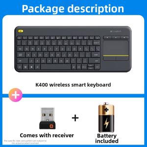 Logitech | Wireless Keyboard Touchpad For Computers Laptops Smart TV Android