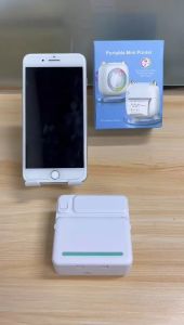 เครื่องปริ้นพกพา เครื่องปริ้นไร้หมึก Mini Printer Bluetooth เครื่องพิมพ์บลูทูธแบบพกพา เครื่องปริ้นความร้อน เครื่องพิมพ์ฉลาก