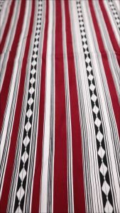 Sorban ARRIYADH Solo Motif SYIRIA Garis Warna Print
