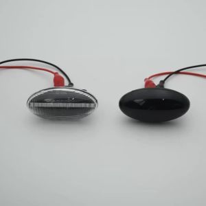Kalynlun 2 pieces For Toyota Aygo Fiat Scudo Dynamic Led Turn Signal Side Marker Lights Sequential Blinker Lamps 3L9N4O