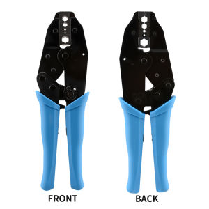 Heavy Duty Carbon Steel Coaxial Crimping Tool Precision Crimper for SMA BNC RG Cables CCTV CATV Wiring Installation & Repair