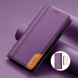 Business Leather Flip Case For Samsung Galaxy S25 S24 Plus S23 S22 S21 S20 Ultra FE S25Edge S10 S9 Magnetic Wallet Card Cover