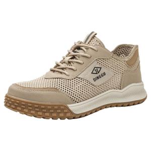 DINGGU | Steel Toe Anti-Puncture Breathable Light Mens Safety Shoes