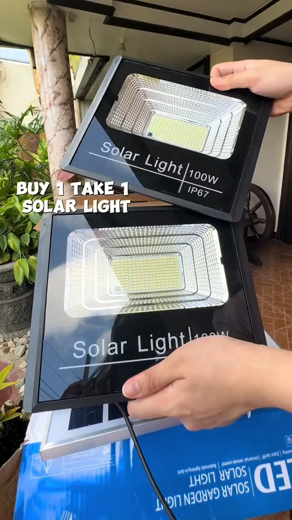 TMALL Original Solar Lights LED Outdoor Waterproof Garden Lamp with Solar Panel Complete Set remote control automatic Switch