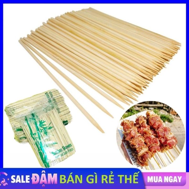 Que Xiên Tre Nướng Thịt, Xúc Xích Bich 500g, Đủ Size (15cm, 20cm ...