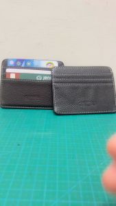 Cuikca HF800 Dompet Uang Cash & Kartu Muat Banyak Bahan PU Tebal Keren Kulit Jeruk