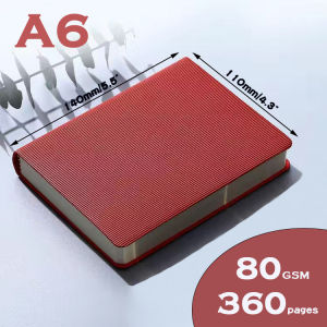 Notebooks A6 360P Lined/Blank Page Diary Planner Journal Notepad Stationery For Office School Supplies Bullet Sketch Agenda 2024