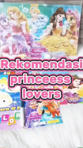 Paket Hemat Aktivitas Edukasi Anak Karakter Princess Lovers