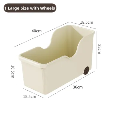 Multifunctional Kitchen Storage Box/Rack with Wheels