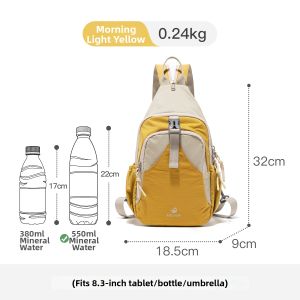 Fouvor | Lightweight Versatile Chest Pack for Outdoor Activities