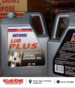 NATIONAL LUB PLUS CF4 15W-40 HEAVY DUTY DIESEL ENGINE OIL – 4LITERS