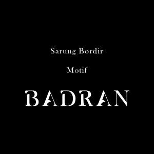 Katsae - Sarung Bordir Badran Motif Timbul 100% Bordir Sarung Pria Dewasa Sarung Sholat