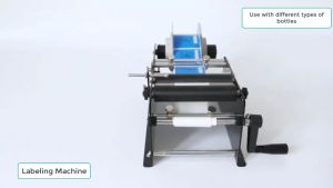 MESIN CETAK STIKER LABEL BOTOL GOMESIN MT 30 BOTTLE LABELING MANUAL