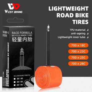 Tây bikiing xe đạp siêu nhẹ ống bên trong 700x18 23 25 28C TPU xe đạp siêu nhẹ lốp 1PC