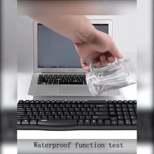 Rapoo E1050 Papan Kekunci Wayarles Berbilang Mod 2.4GHz Papan Kekunci Asas Sambungan Wayarles