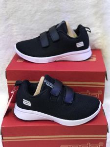Sepatu sekolah ANDO JOSIE & ELSIE & REIN VELCRO sz 29-36 (FREE KAOS KAKI)