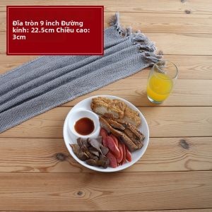 XIANGCAI | Đĩa Đựng Món Ăn Vặt Hoa Quả Khô Năm Ngăn