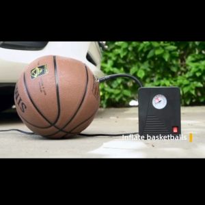 Inflator Ban Portabel Kompresor Udara 100 PSI 96 W Car Electric Air Pump Mini Tire Inflator