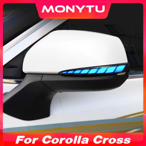 For Toyota Corolla Cross 2021 2022 2023 2024 LED Dynamic Turn Signal Light Rearview Mirror Indicator Light Exterior Parts Car Modification product