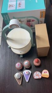 Mainan Anak Ice Cream Shop Mainan Es Krim Store Mainan Kue Tart / Tea Set Mainan Masakan Teh Anak Mainan Edukasi Anak Kayu