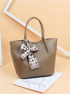 Casual Large Capacity Womens Tote Bag Fashionable Commuter Single Shoulder Bag for Class Handbag Soft PU Leather Leisure