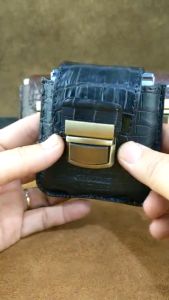 Bao Da Cầm Tay Đeo Lưng Galaxy Z Flip/Z Flip3/Z Flip4/Z Flip5 Cao Cấp Da Bò Thật May Thủ Công