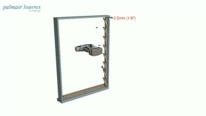 thanh cửa chớp gió cửa bướm chớp lá sách cao cấp bộ 9 lá sách 2 tay cầm ghép từ bộ 4 lá và bộ 5 lá cao 1287mm mầu trắng / đen ( lưu ý đây chỉ là phụ kiện chưa bao gồm kính và khung )