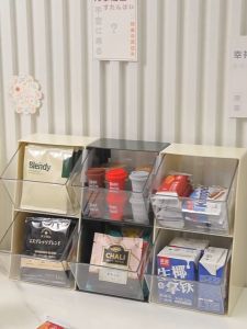 กล่องเก็บแคปซูลกาแฟ กล่องจัดเก็บของ 2ชั้น ฟรีสติ๊กเกอร์ กล่องเก็บของอเนกประสงค์ ทรงสูง ไซต์ใหญ่ กล่องใส่เครื่องดื่ม