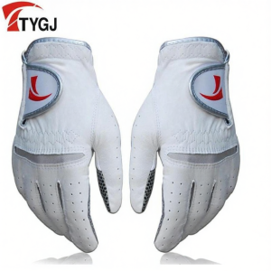 TTYGJ | Golf Slip-resistant Breathable Durable Leather Gloves Single Piece