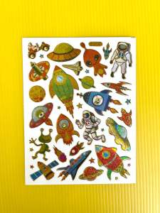 Emoji Stars Animals Alphabet Number Heart Sticker Shinny Cute Good Quality [SG Seller] Wedding Sticker Red sticker Colorful mygiftskingdom
