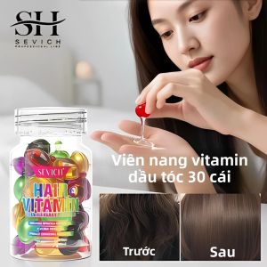 Dầu Dưỡng Tóc Viên Nang Keratin Vitamin 30 Viên Tinh Chất Phục Hồi Nuôi Dưỡng Cho Tóc Hư Tổn Mượt Mà Mọi Loại Tóc Dầu Dưỡng Tóc Chiết Xuất Từ Rễ Nhân Sâm
