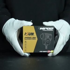 ISUN Lampu Tembak Laser Mini Projie MPD2 Pro Series dengan Kipas Pendingin DC9-36V/20W