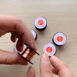 Cuộn dây đồng cách điện nhỏ 0.1mm/15m Cuộn dây đồng câu mạch linh kiện