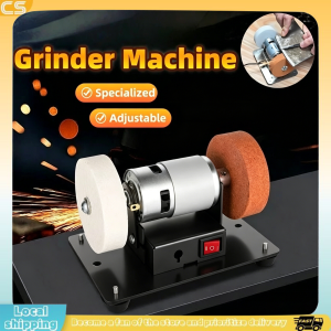 Heavy Duty Electric Grinder Dual 120/180 Grit Wheels Portable Table Grinding Machine For Metal Wood