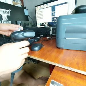 Máy quét mã vạch có dây 1D Honeywell Datalogic Symbol Cino quét nhạy bảo hành dài ( đã qua sử dụng )