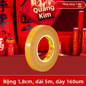 JIAYIYUAN | Băng Dính Hai Mặt Cố Định Thảm và Đối Liền Cường Độ Cao Cơ Sở Vải Dày