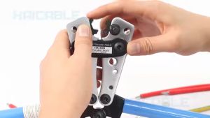 Terminal Crimping Tool 6-50mm² (9-0 AWG) Tang Press Skun Kabel HX-50B
