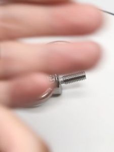 Skrup Ring Loop Bahan Stainless Steel M6 10pcs/Mata Baut/Eye Bolt
