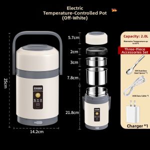 YOUNAI | Electric Heating Insulation Lunch Box Steam Cook