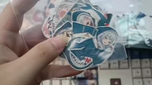 Vtube - Set 10/15 Sticker Vtuber Gawr Gura - Gura dán trang trí vali điện thoại laptop mũ bảo hiểm..nhiều chủ đề siêu đẹp chống nước chống xước
