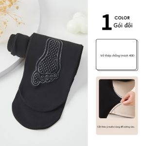 Siêu Mỏng Màu Đen Vớ Nữ Mùa Xuân Mùa Thu Mùa Hè Gợi Cảm Vớ Lưới Vải Nylon Chống Móc Chân Quần Làm Đẹp