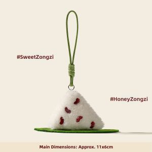JIUJI | Cute Zongzi Plush Doll Keychain