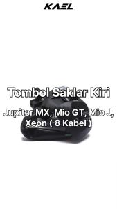 Handel Switch Kiri Left Mio GT & Mio J & Xeon 8 & Jupiter MX Kabel Handle Hendle Hendel Holder Saklar Lampu Depan Dim Sen Sein Klakson